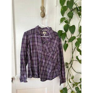 Heritage Shirtings by BASS men’s size X – large purple button down shirt